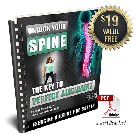 Unlock your spine: Exercise Routine PDF Sheets